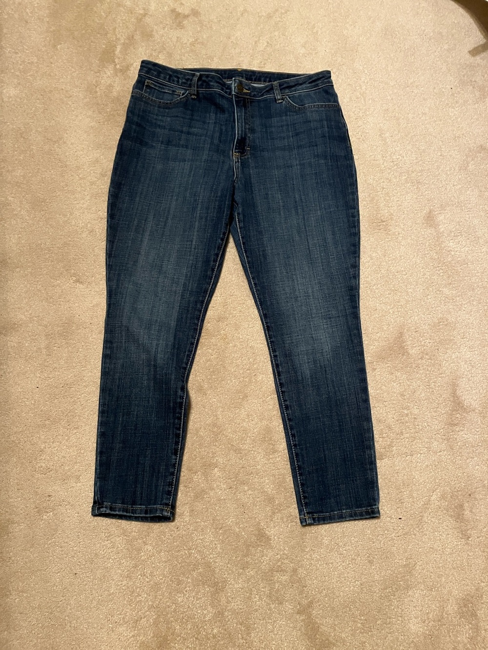 EUC Lee Skinny Jeans size 16 short